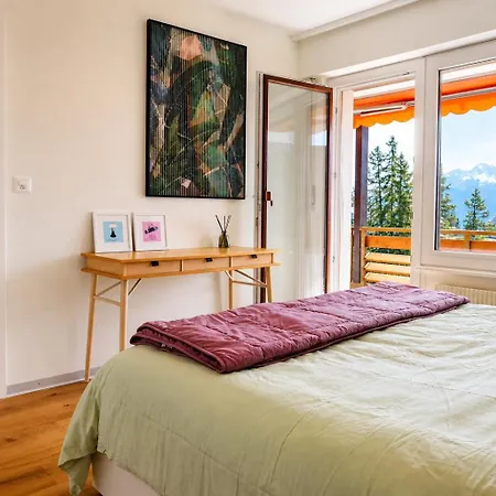דירה Crans Mountain View קראנס-מונטנה