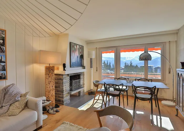 Apartment Crans Mountain View Lens