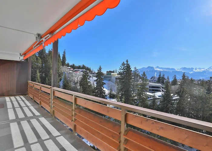 Crans Mountain View Apartment Lens